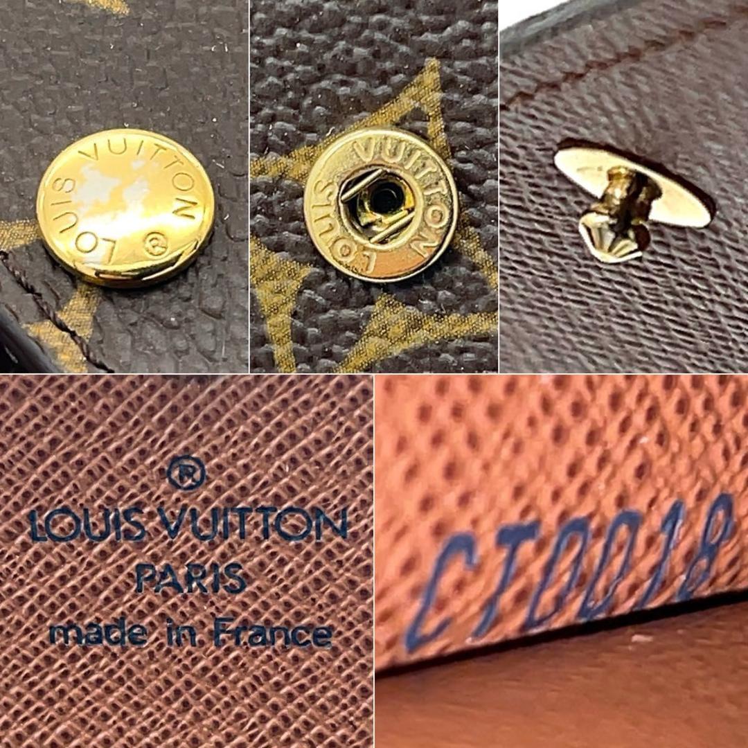 【極美品】ルイヴィトン モノグラム 6連キーケース イニシャル無し