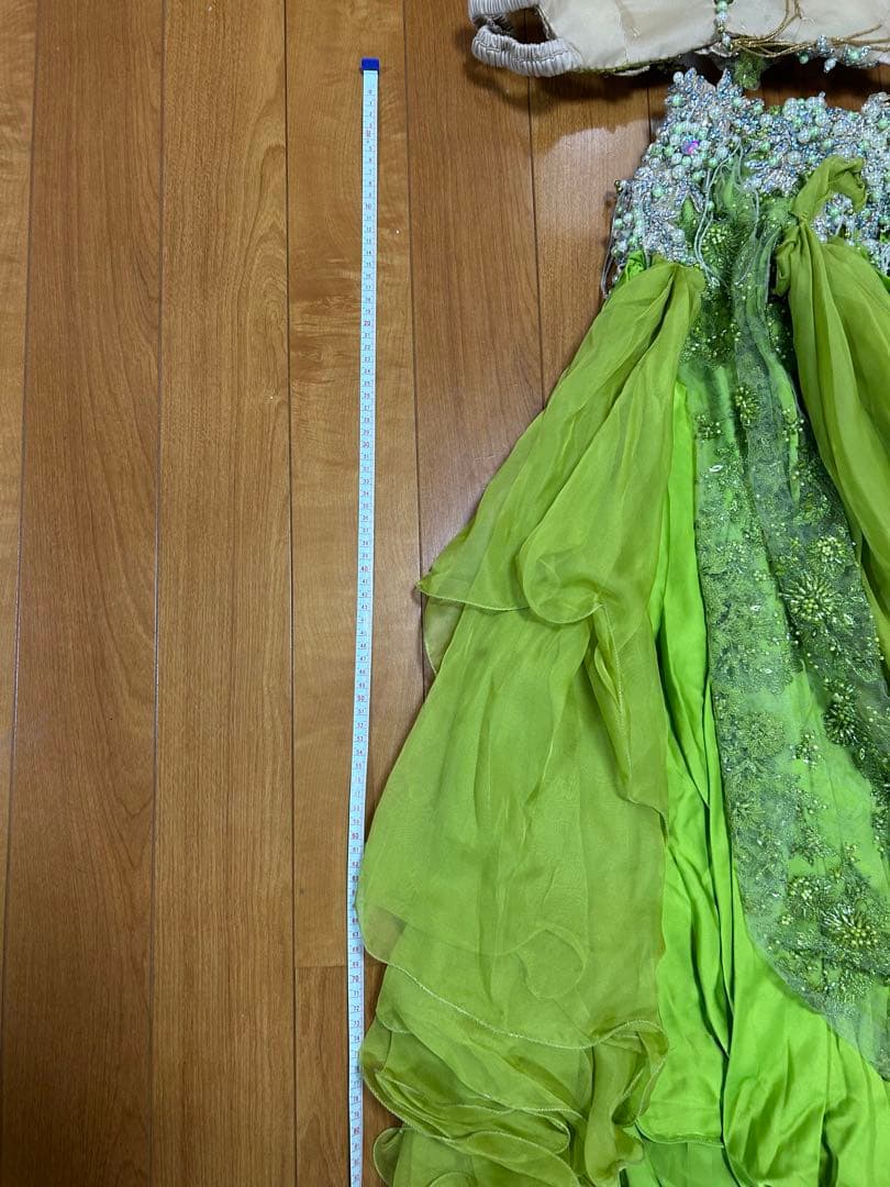 ベリーダンス セットアップ ピスタチオ色