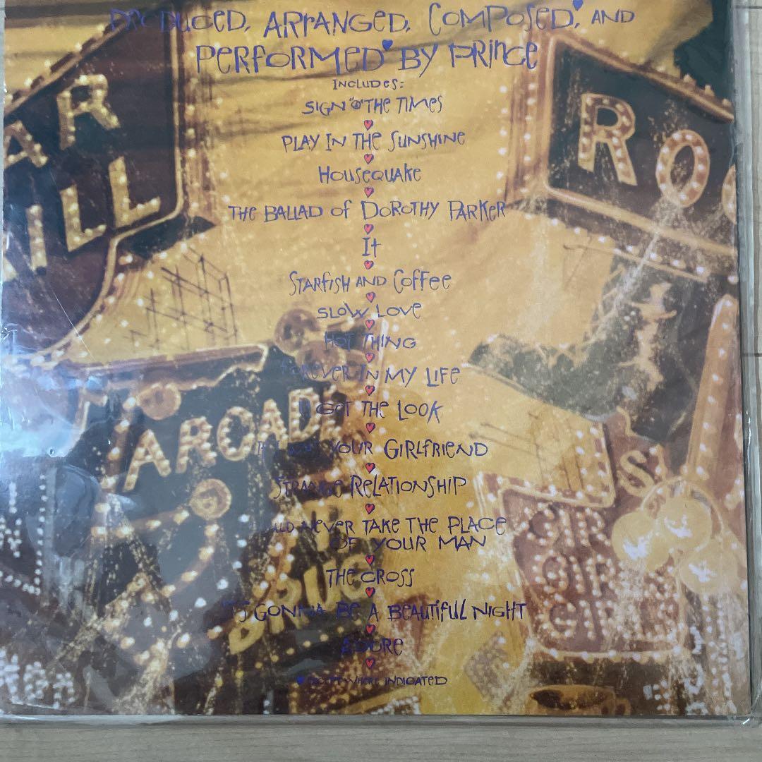 PRINCE - SIGN OF THE TIMES プリンス　レコード