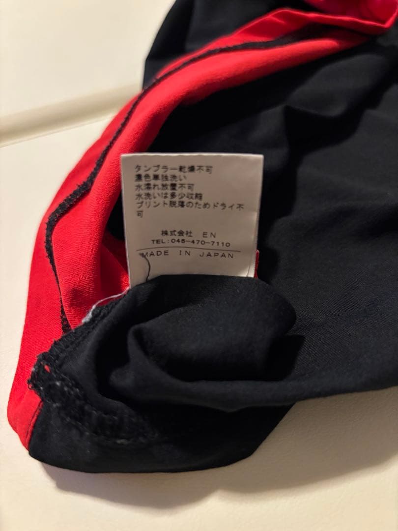 LUZeSombra サッカーシャツとショーツセット 黒/赤