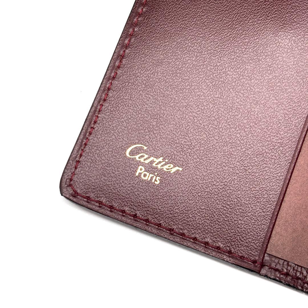 未使用保管品 カルティエ 6連 キーケース マストライン レザー ユニセックス