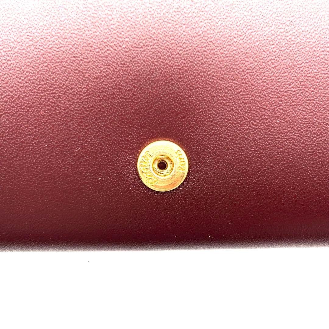 未使用保管品 カルティエ 6連 キーケース マストライン レザー ユニセックス