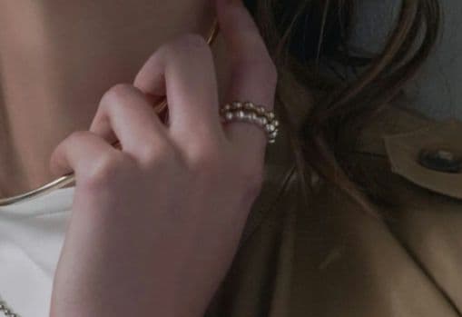 SeadsMaraシーズマーラ Frill ring 11号 ゴールド・シルバー