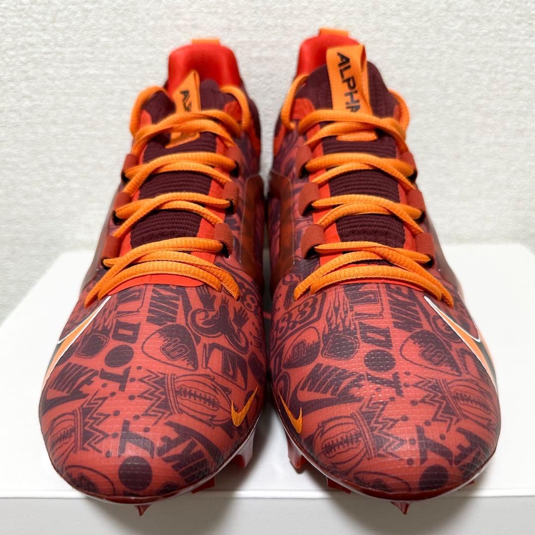 ナイキ 29 アルファメナス エリート アメフト スパイク シューズ 靴 総柄