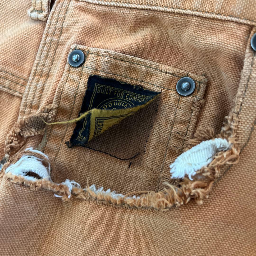 【希少】90s RRL 三つ星 初期タグ ワークペインターパンツ オレンジ