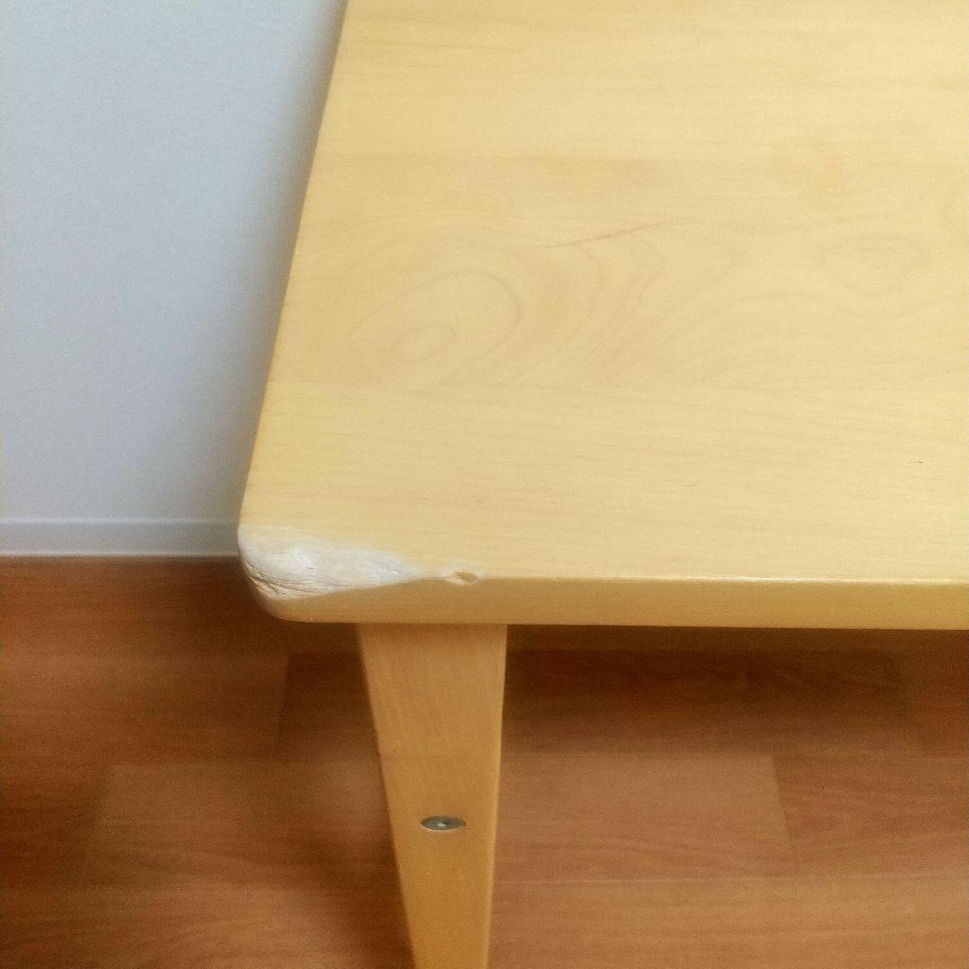 机 デスク バーチ材 廃盤品