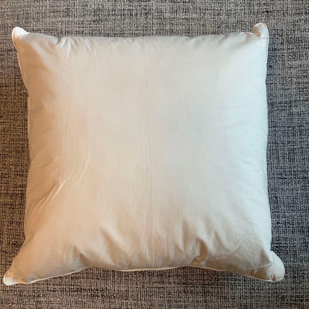 フクラ 黒 レザー クッション3個セット