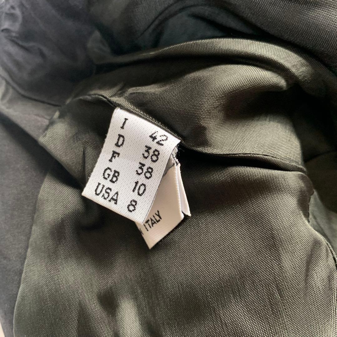 【MOSCHINO】モスキーノ　イタリア製　ブラック　ツイードジャケット