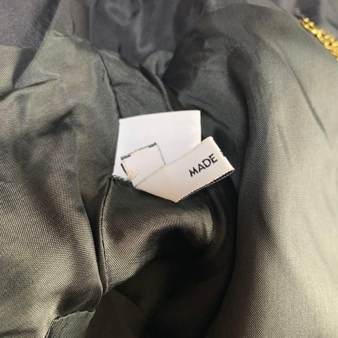 【MOSCHINO】モスキーノ　イタリア製　ブラック　ツイードジャケット