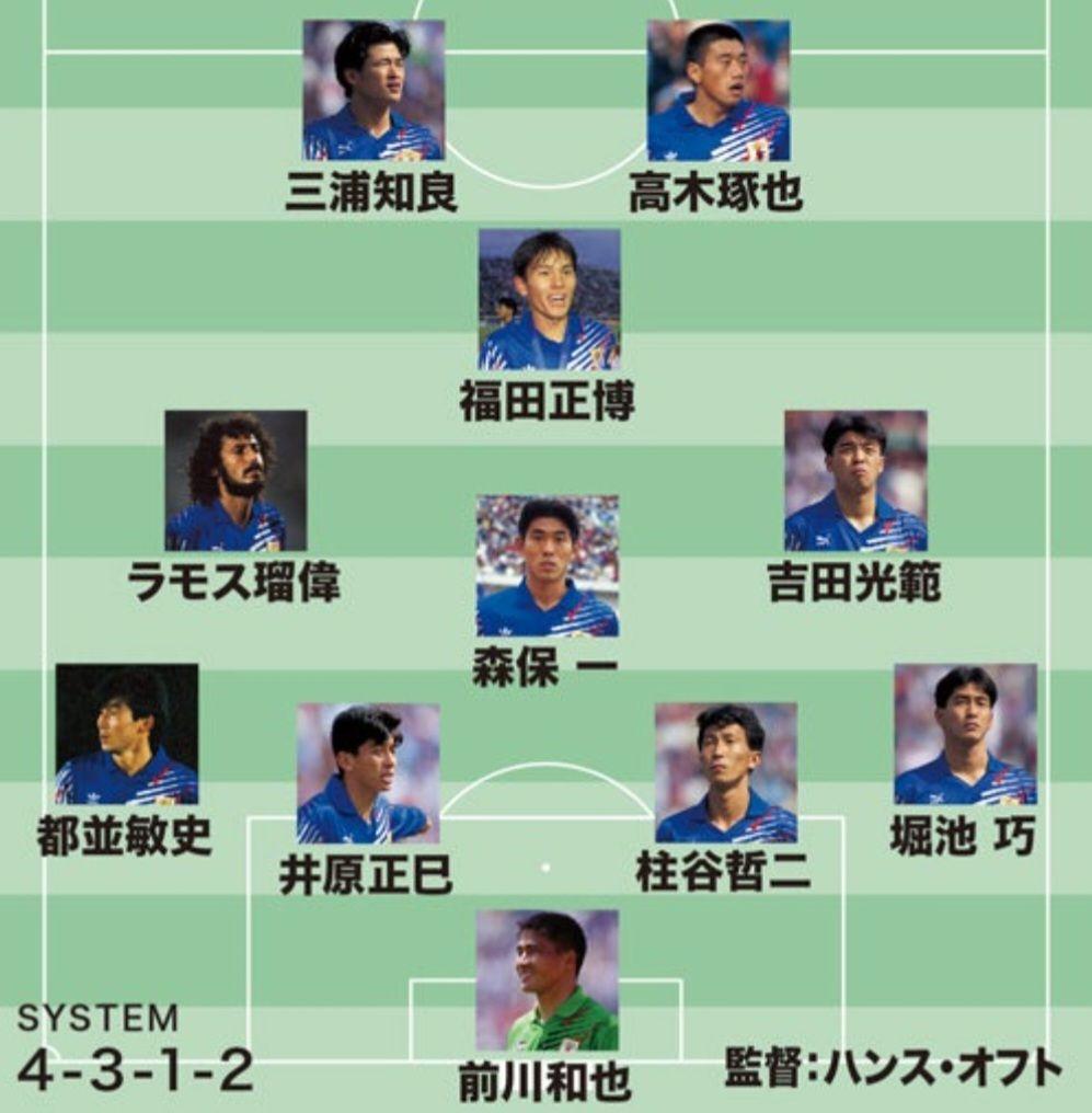 オ*ン様 1993 ドーハの悲劇 Puma 日本代表ユニフォーム 福田正博 8