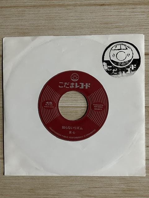 知らないリズム 英心 / スカデライト こだまオールスターズ 7inch