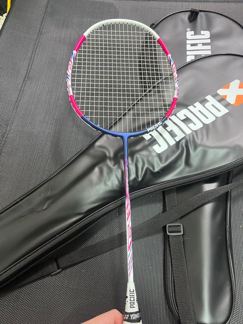 PACIFICRAPID.comp LT バドミントンラケット2本セット未使用品