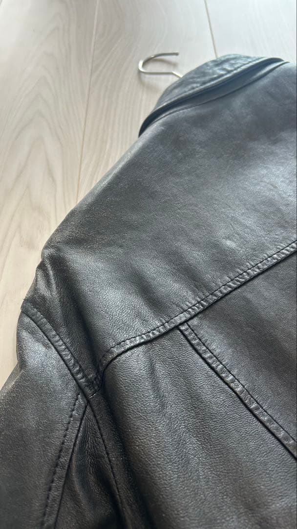 F*7様 DOLCE&GABBANA ブラックレザージャケット