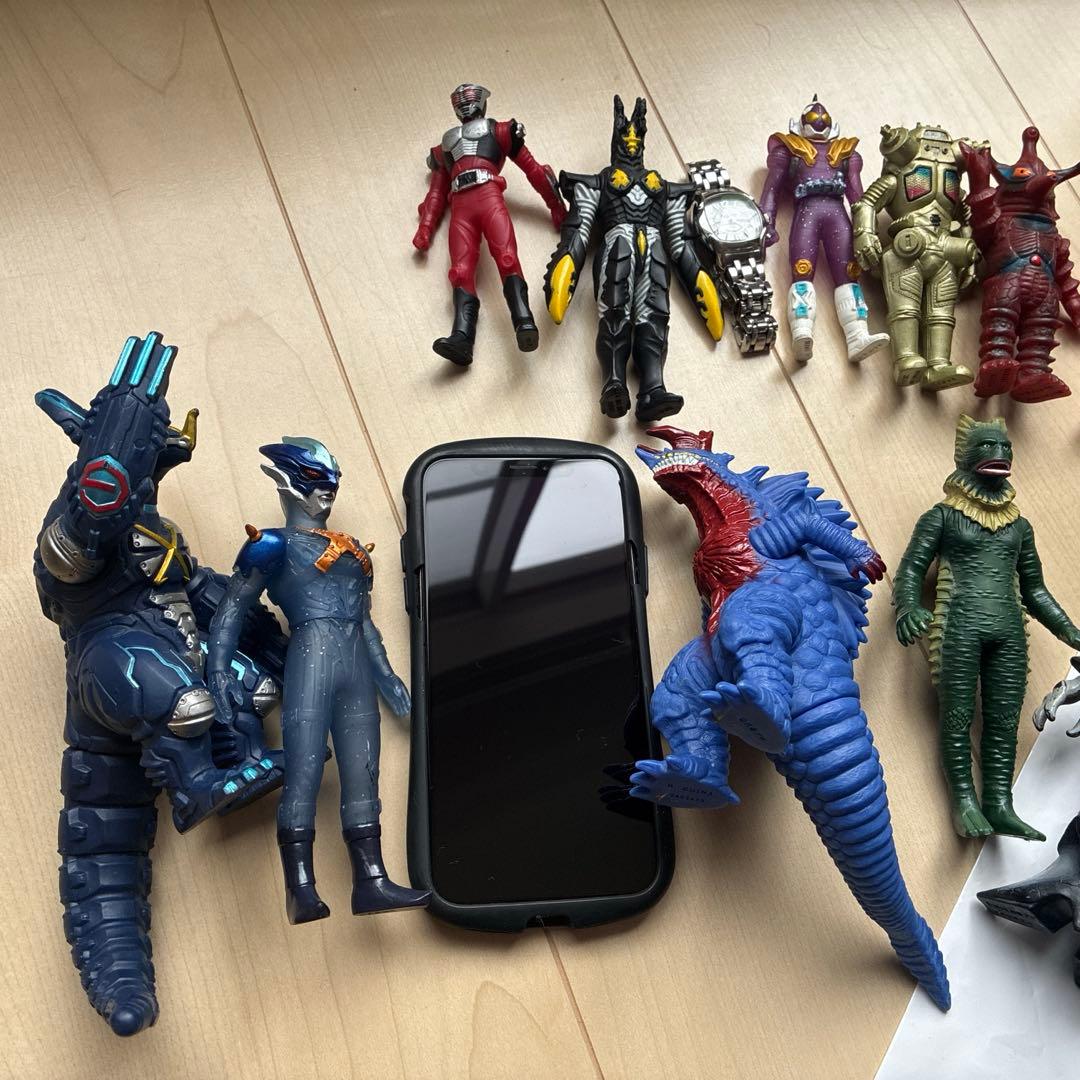 う*う様 ウルトラマン怪獣ソフビまとめ売りサイズバラバラ全ウルトラマン パーフェ