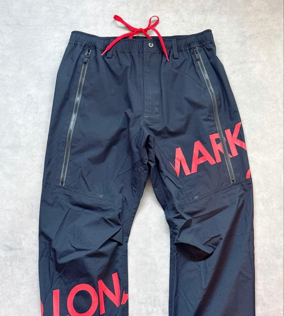 美品 ★ MARK&LONA セットアップ レインウェア パーカー パンツ 黒