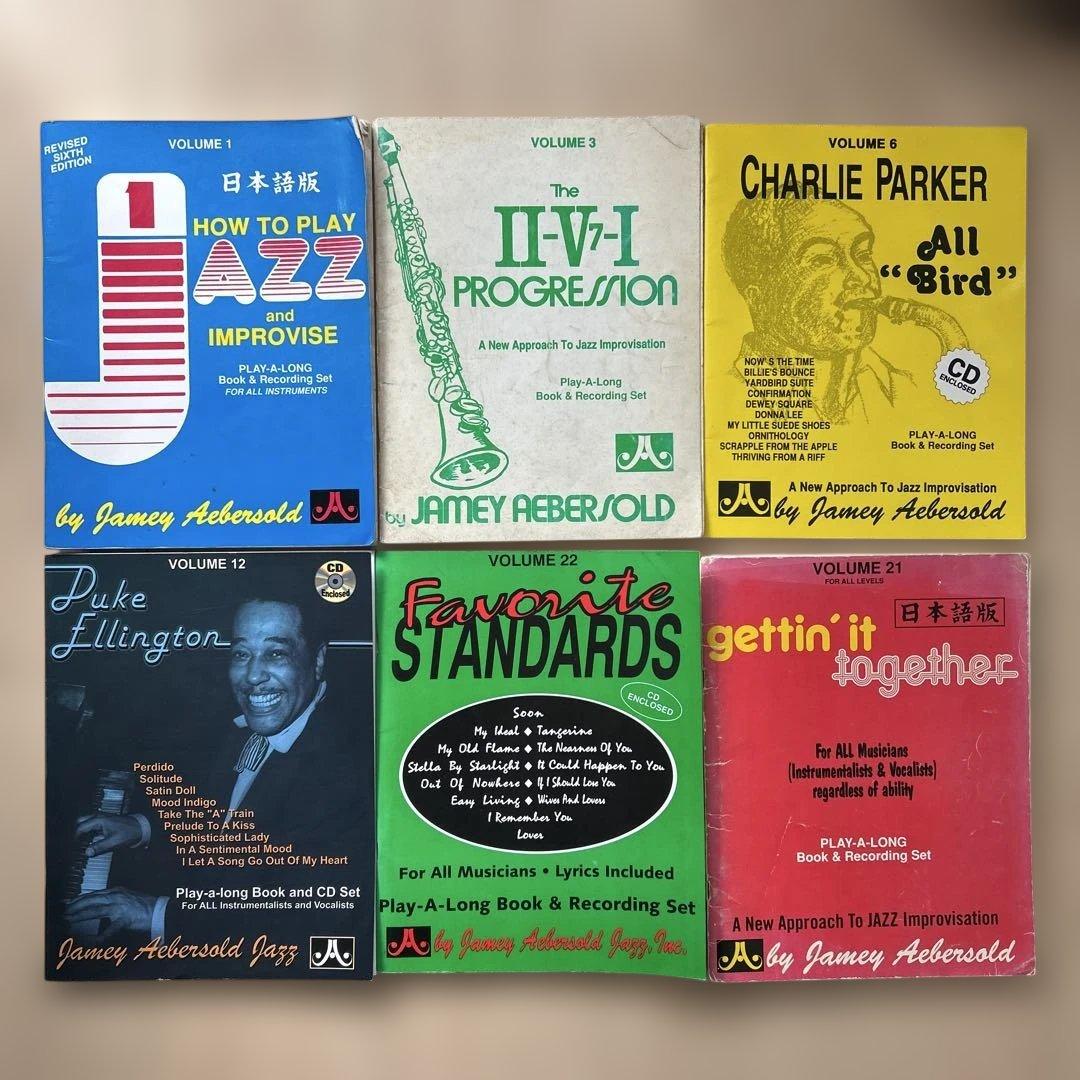 【15点セット】Jamey Aebersold マイナスワンCD 譜面付き