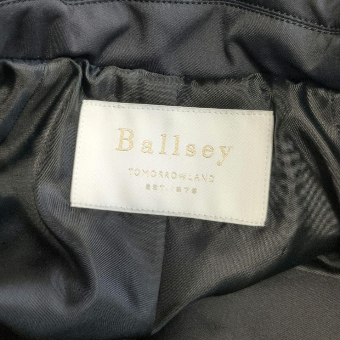 2025SS Ballsey/ボールジー パデットツイル ベルテッドポンチョ