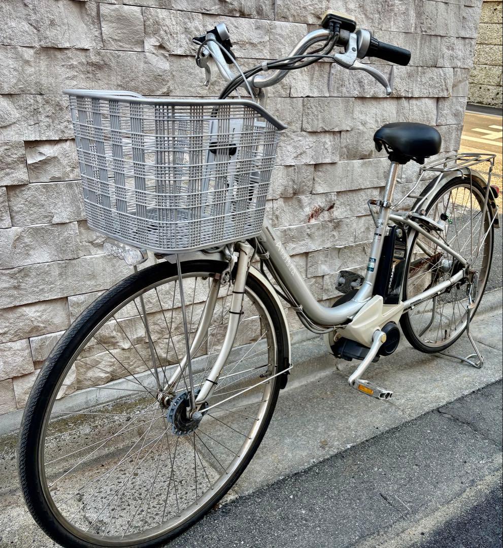 ブリヂストン　電動アシスト自転車 Assista シルバー