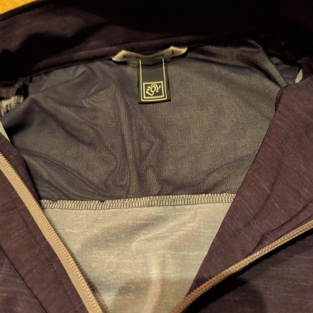 ZOY ジャケット　プルオーバー 　ネイビー柄入り　ゴルフ