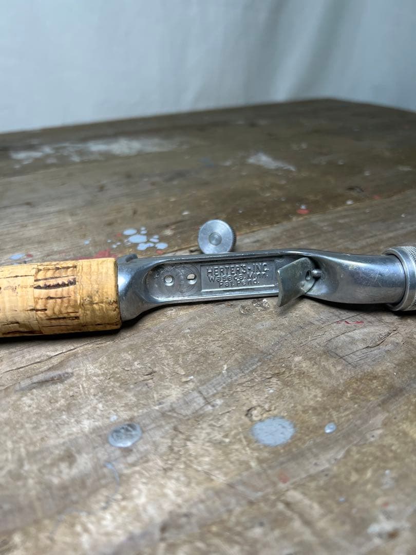 USA【ハーターズ】ヴィンテージ ロッド グリップ フィッシング オールド