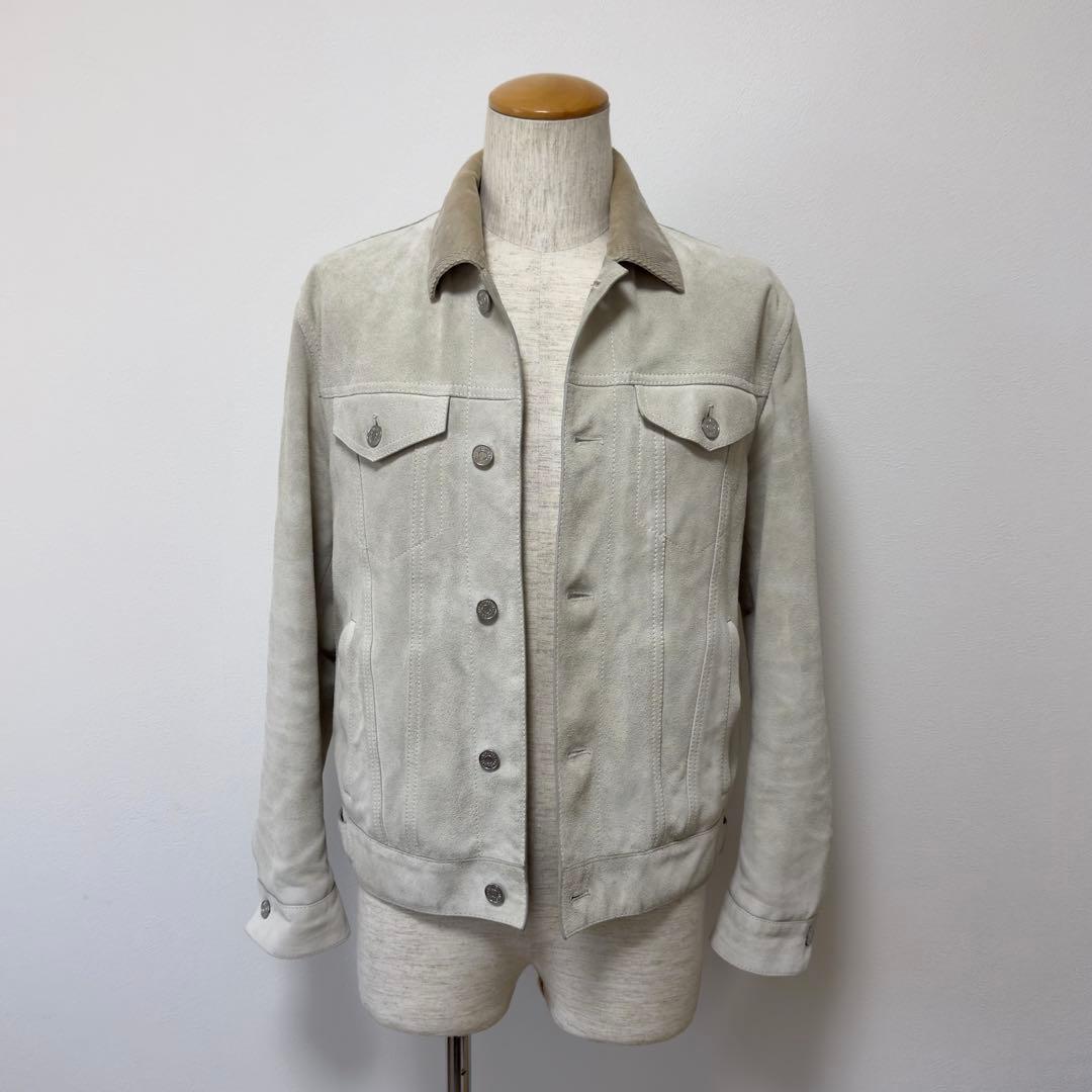 極美品 定価126.5万円 ベルルッティ スウェードレザートラッカージャケット