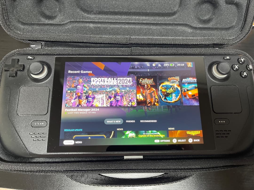 その他 STEAM DECK 64GB MAIN UNIT AND CASE