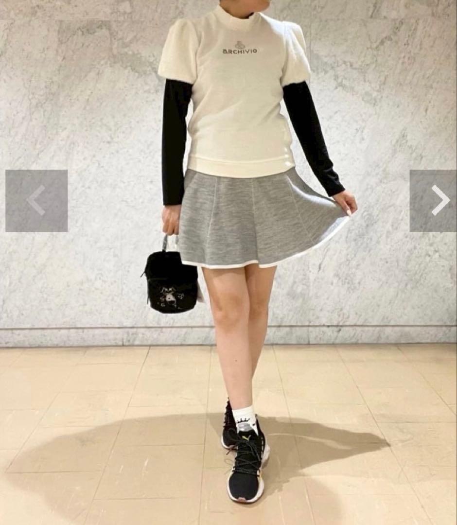 アルチビオarchivio 半袖トップスとスカートセット 38