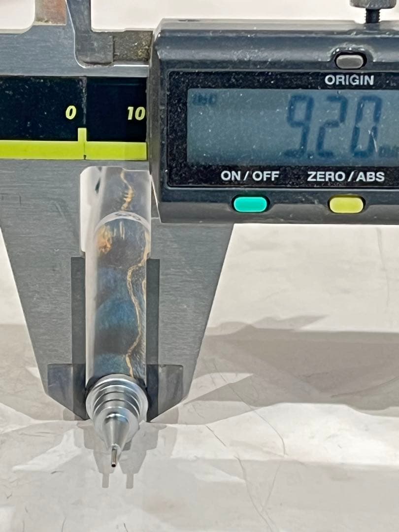 S20 0.5mm +スタビライズドウッド(キルトメイプル)+ノックボタン