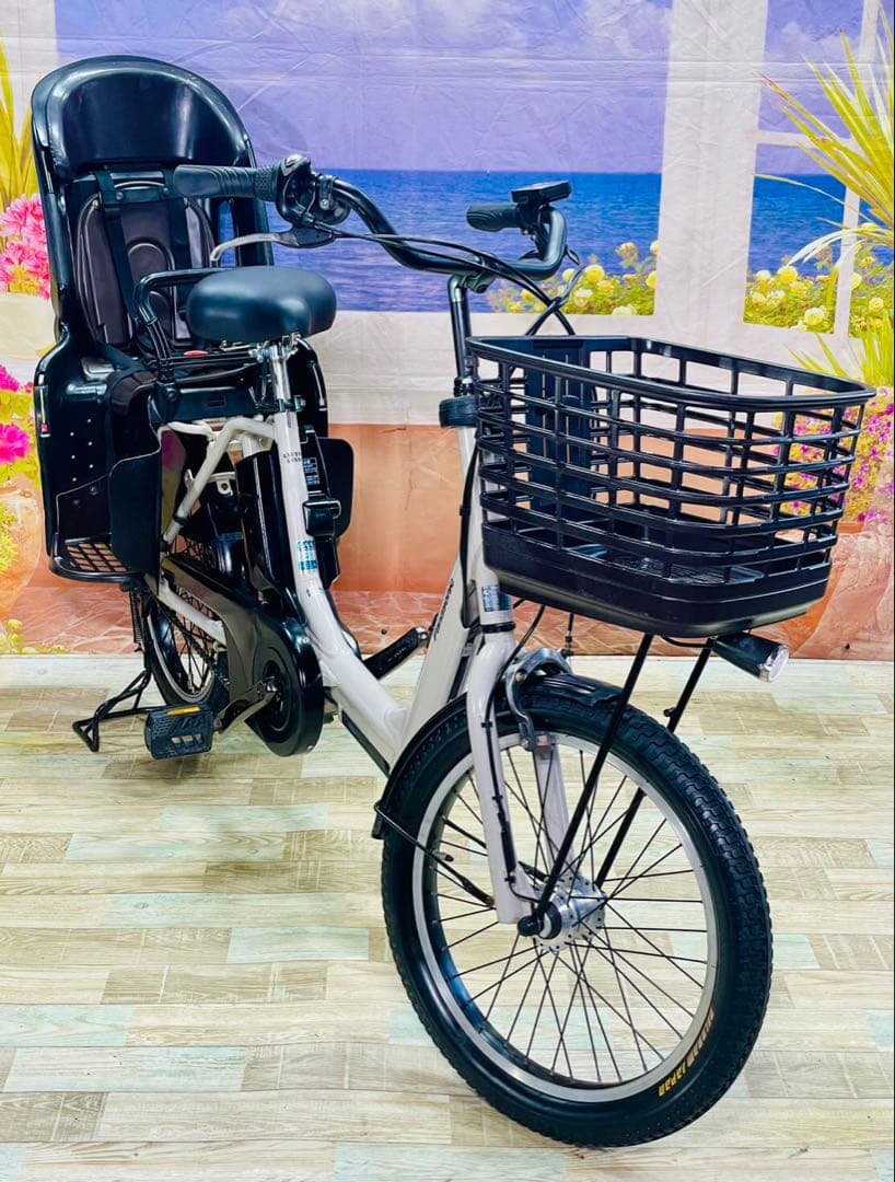 ギュットアニーズ⭐️13AH！パナソニック子供乗せ 電動アシスト自転車Y3622