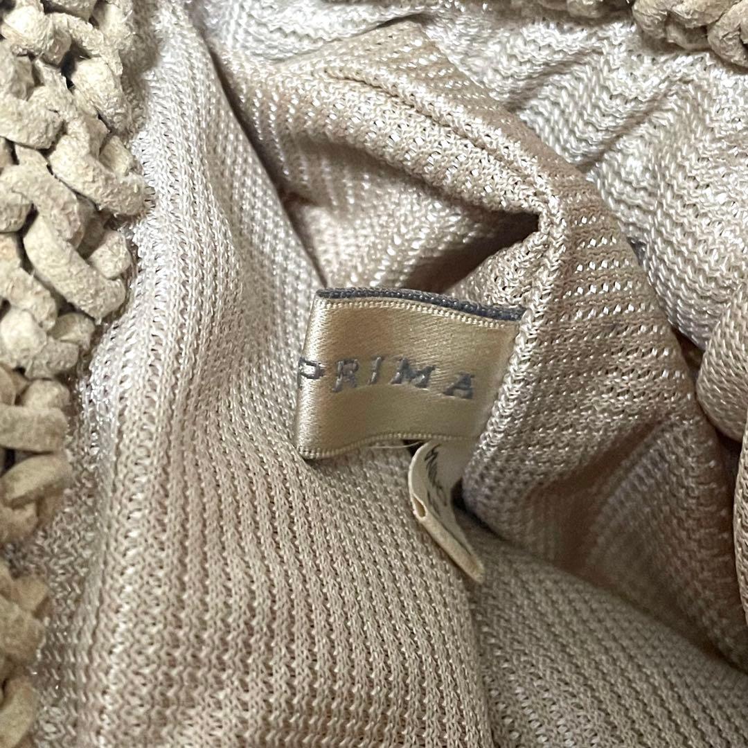 美品 アンテプリマ ワイヤーバッグ ルケット リング ビジュー 金具 ゴールド