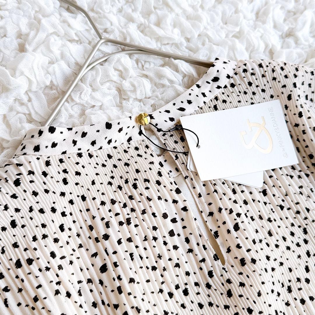 【新品】アンドバイピンキーアンドダイアン♡&by P＆D 総柄ワンピース リボン