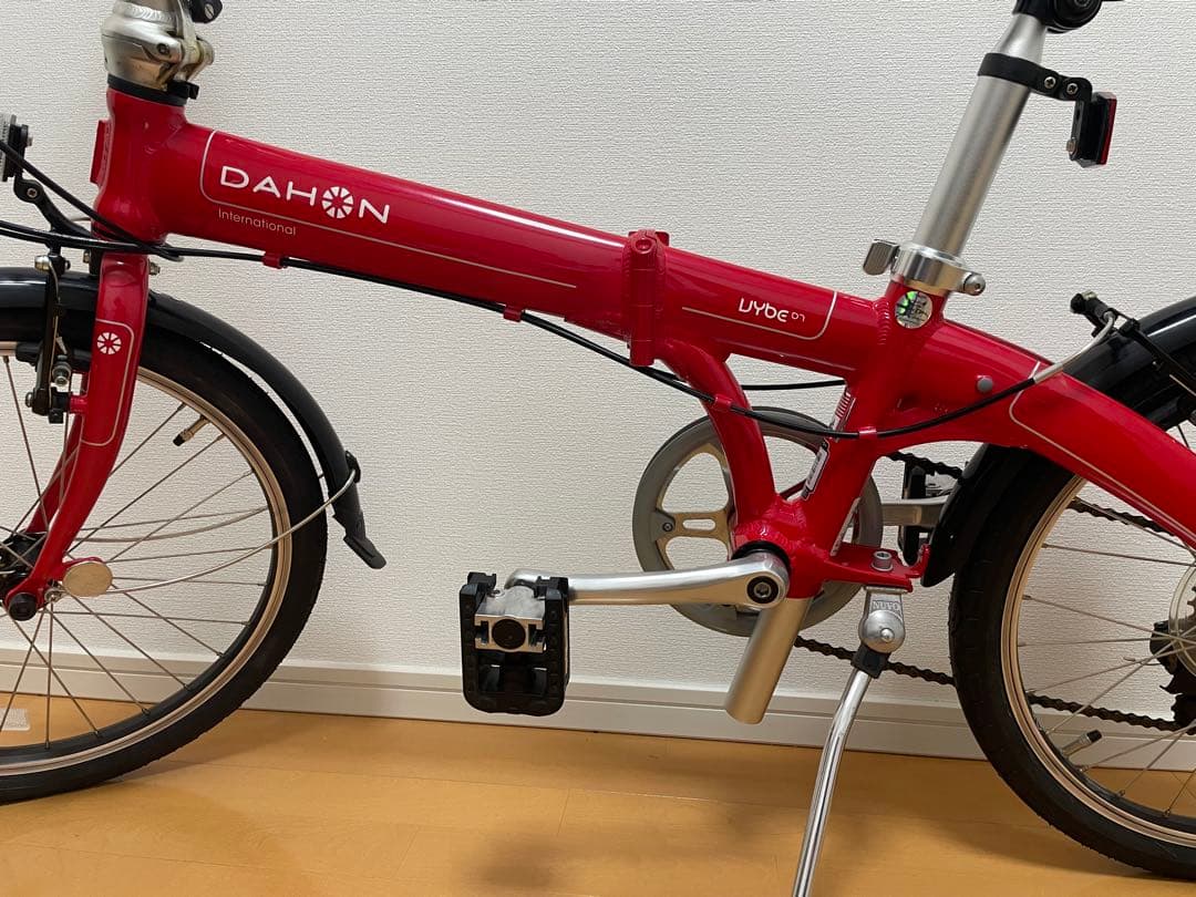 DAHON フォールディングバイク Vybe D7 20インチ　ダホン　軽量　赤