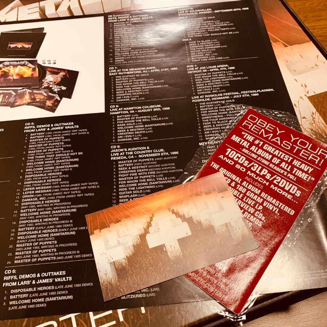 洋楽 LLICA / Master Of Puppets Deluxe Box