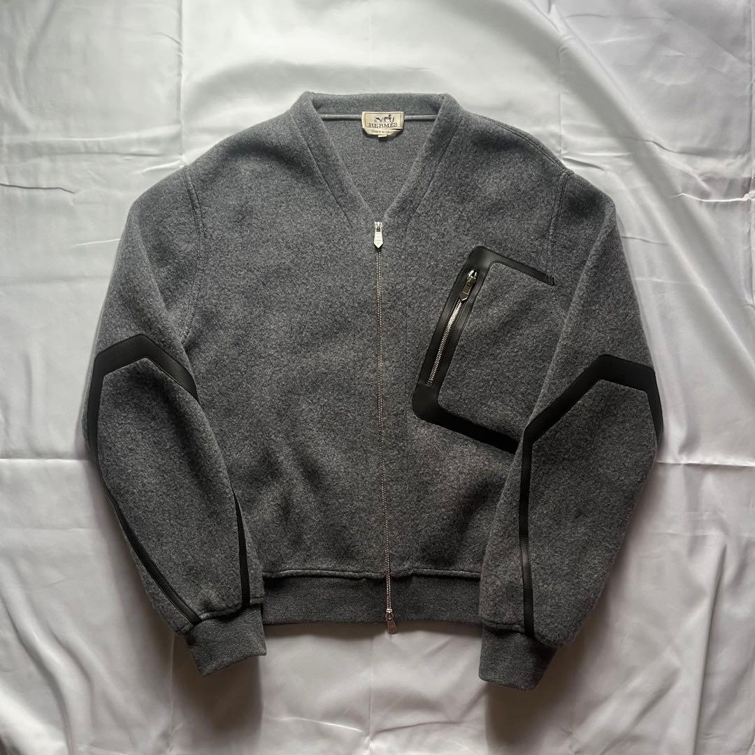 定価60万 HERMES ニット ジャケット カーディガン