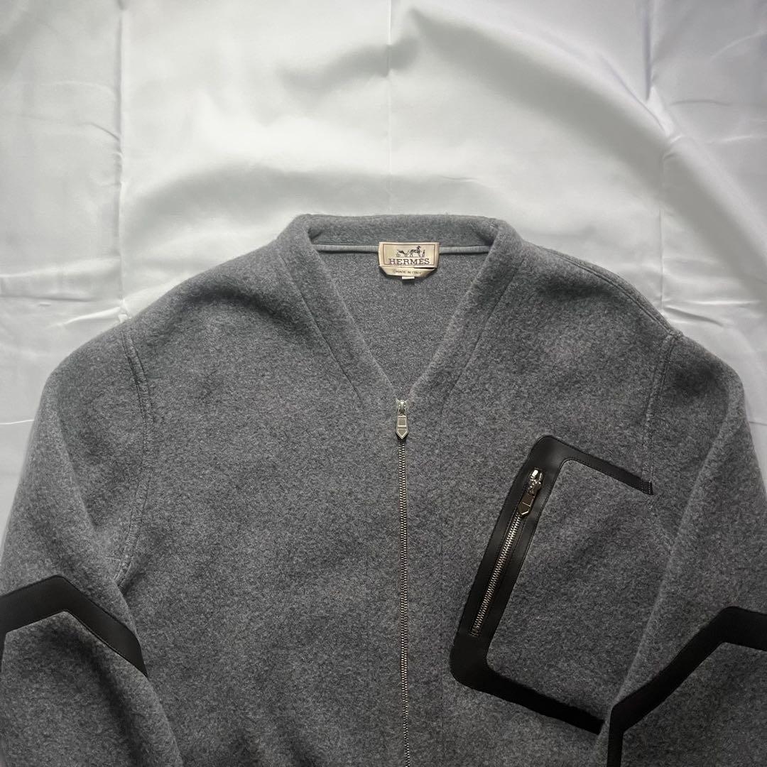 定価60万 HERMES ニット ジャケット カーディガン