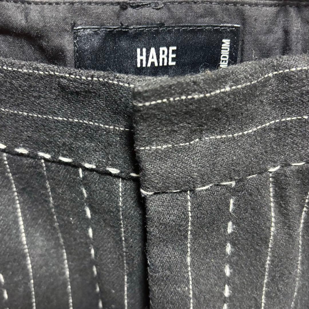 【美品】ドビーストライプライダースジャケット トラウザー セット M HARE