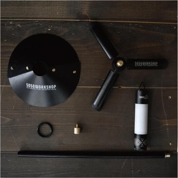 新品未開封 5050WORKSHOP ミニマライト 三脚 シェード他 6点セット