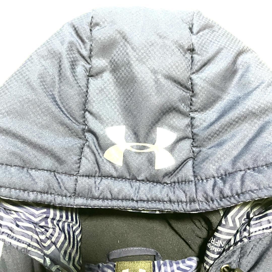 【フォロー割】 美品 アンダーアーマー 中綿ベンチコート メンズ Lサイズ