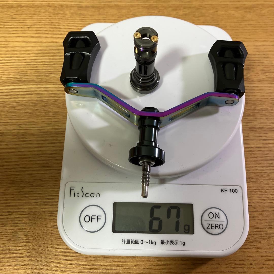 美品　早い物勝ち　シマノ用　DRESS ドレス　ダブルハンドル　スタンド　セット