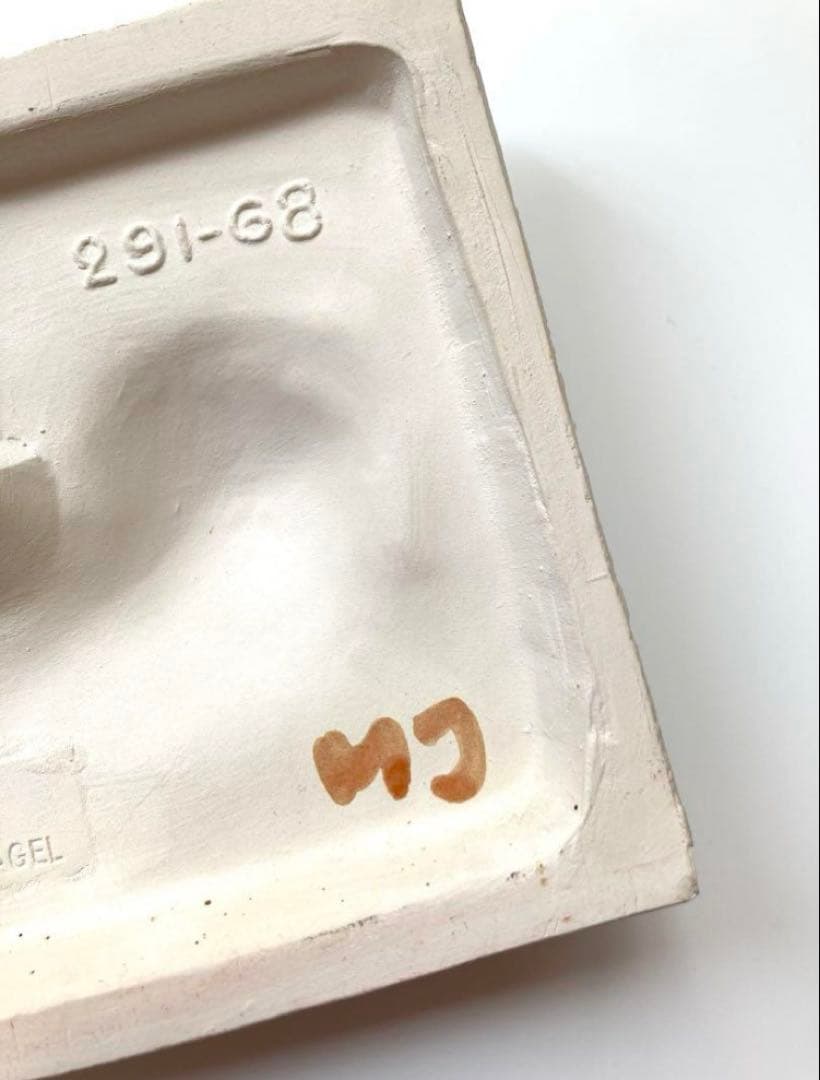 ヴィンテージ【Jie Gantofta ジィガントフタ】スワン柄壁掛け陶板　白鳥