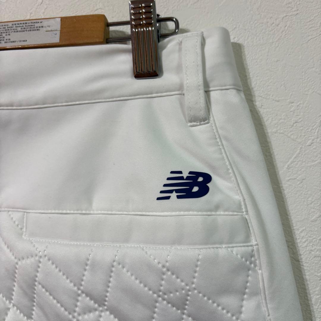 【NEW BALANCE GOLF】美品　防風キルティングパンツ　　メンズＬ
