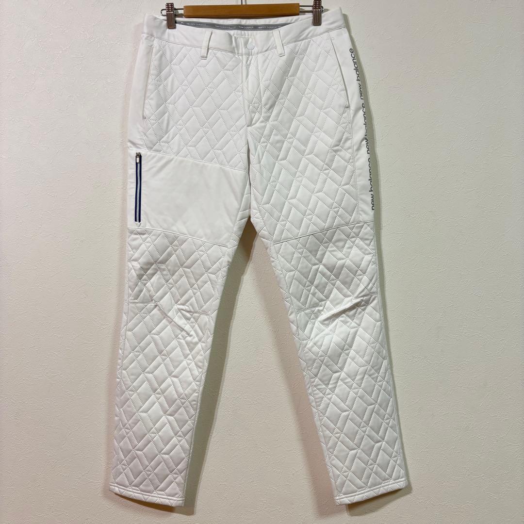 【NEW BALANCE GOLF】美品　防風キルティングパンツ　　メンズＬ