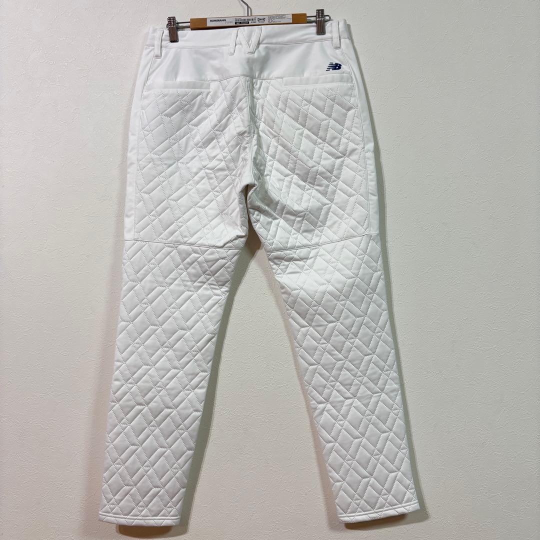 【NEW BALANCE GOLF】美品　防風キルティングパンツ　　メンズＬ