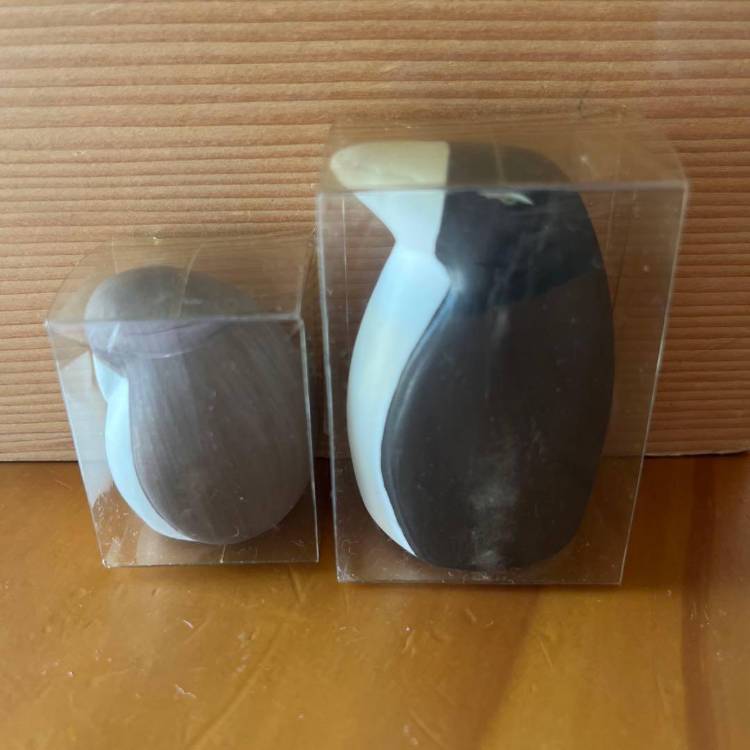 [廃盤￼] アラビアARABA ヘルヤ　 ペンギン　親子 ケース付き