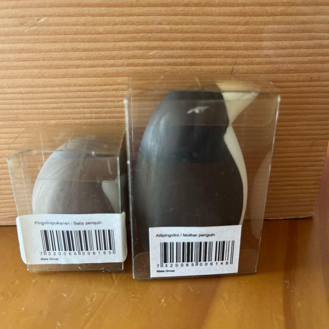 [廃盤￼] アラビアARABA ヘルヤ　 ペンギン　親子 ケース付き