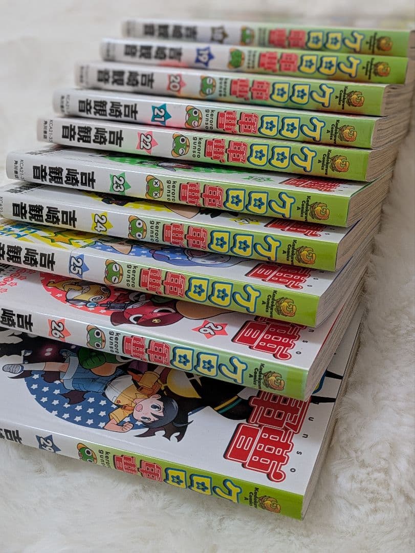 ケロロ軍曹 1巻〜26巻　29巻 吉崎観音　漫画