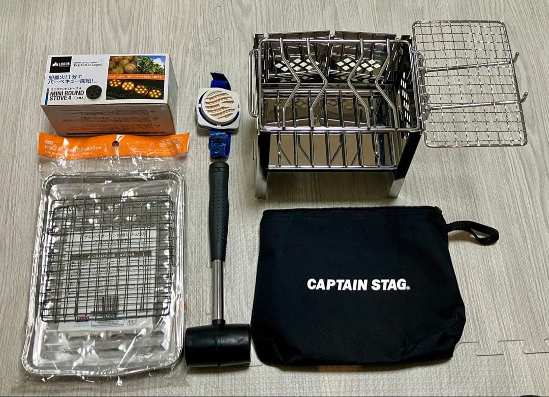 キャンプ セット 7点　ツーリングキャンプに