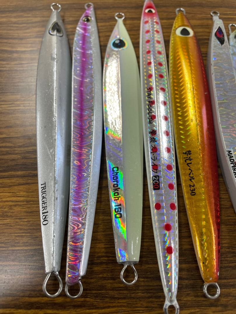 ジグセット　10セット　ジギング　中古品