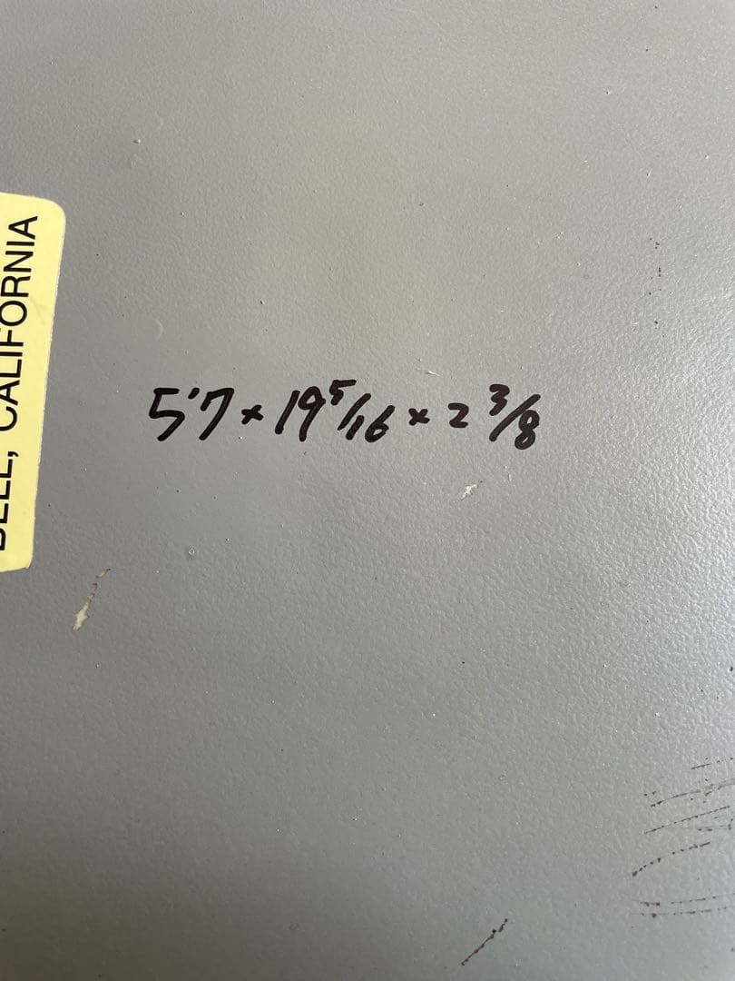 ビラボンサーフボード(Chris Garrett) シェイプ5.7.5EPS軽量