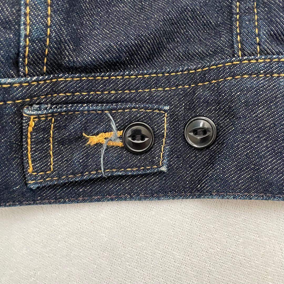 美品 復刻 Lee 三角タグ 101 真紺 デニムジャケット1411 36 S